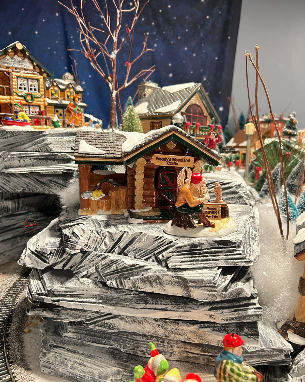 How To Start Your Own Christmas Village Display - Magically Christmas