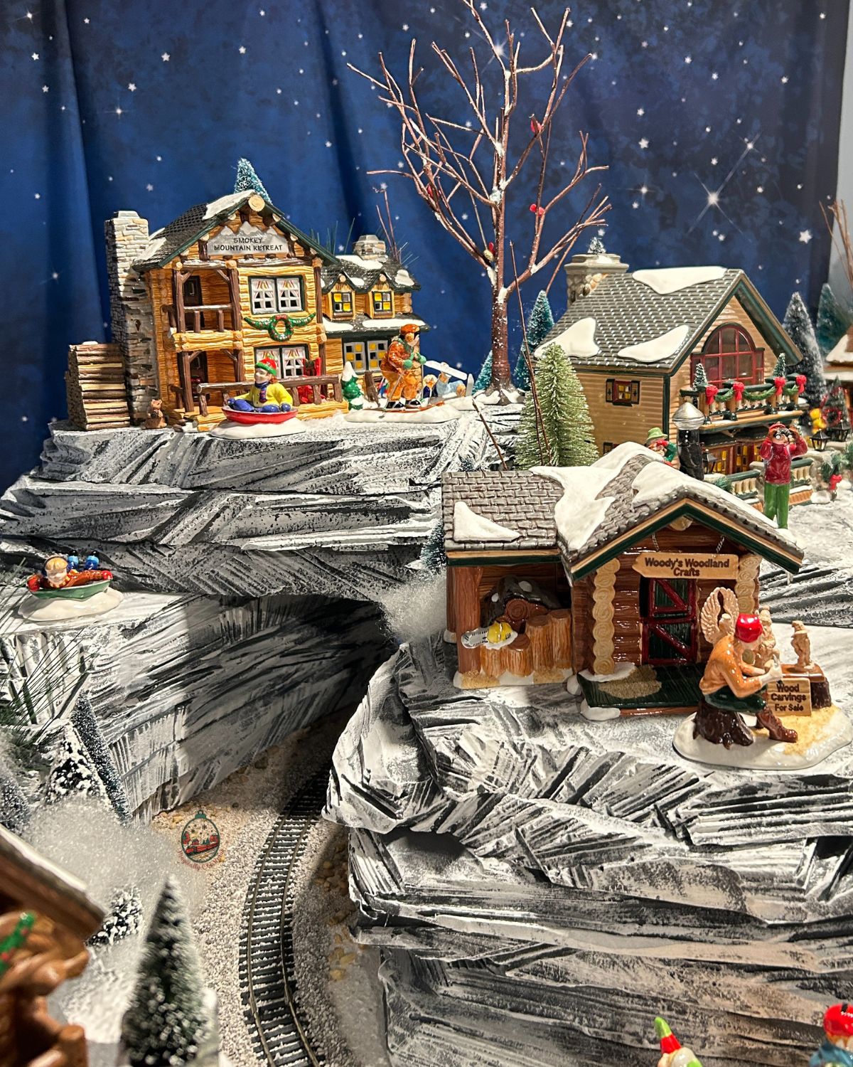 How To Start Your Own Christmas Village Display - Magically Christmas
